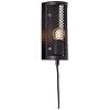 Brilliant Maze Wall Light black, 1-light source