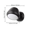 Eglo NIVAROLO Outdoor Wall Light LED black, 1-light source