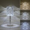 Leuchten-Direkt KRISTALA Table lamp transparent, clear, 1-light source