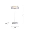 Leuchten-Direkt DORA Table lamp LED white, 1-light source
