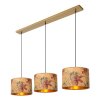 Lucide TANSELLE Pendant Light colourful, 3-light sources