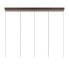 Lucide MARGARY Pendant Light LED Mocha, 5-light sources
