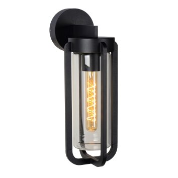 Lucide GARLAND Outdoor Wall Light black, 1-light source