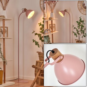 Chipou Floor Lamp pink, 1-light source
