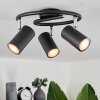 Javel Ceiling Light black, 3-light sources