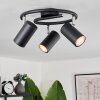 Javel Ceiling Light black, 3-light sources