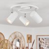 Javel Ceiling Light chrome, white, 3-light sources