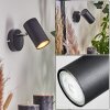 Javel Wall Light black, 1-light source