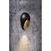Nordlux TOPAZ outdoor wall light black, 1-light source