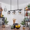 Koyoto Pendant Light glass 15 cm Smoke-coloured, 3-light sources