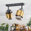 Traak Ceiling Light black, 2-light sources