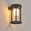 Lokpano Outdoor Wall Light LED black, 1-light source, Motion sensor, Colour changer
