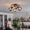 Lexington Ceiling Light black, 3-light sources