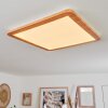 Siguna Ceiling Light LED Wood like finish, 1-light source