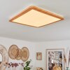 Siguna Ceiling Light LED Wood like finish, 1-light source