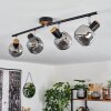 Lexington Ceiling Light black, 4-light sources