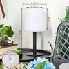 Zoume Solar Table lamp LED black, 8-light sources, Colour changer