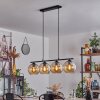 Koyoto Pendant Light glass 20 cm Amber, 4-light sources