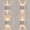 Spidern Outdoor Wall Light LED white, 1-light source