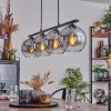 Koyoto Pendant Light glass 20 cm Smoke-coloured, 4-light sources
