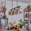 Koyoto Pendant Light glass 20 cm Smoke-coloured, 3-light sources