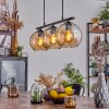 Koyoto Pendant Light glass 20 cm Amber, 3-light sources