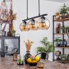 Koyoto Pendant Light glass 15 cm Amber, 3-light sources