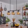 Koyoto Pendant Light glass 15 cm Amber, 3-light sources