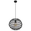Globo SENNI Pendant Light black, 1-light source