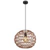 Globo SENNI Pendant Light black, 1-light source