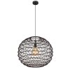 Globo SENNI Pendant Light black, 1-light source