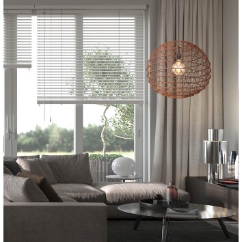 Globo SENNI Pendant Light black, 1-light source