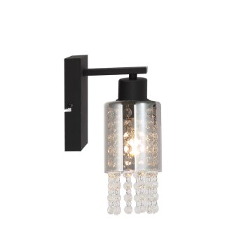 Globo BACKEY Wall Light black, 1-light source