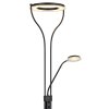 Globo EBRO UpLighter LED black, 1-light source