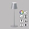 FHL easy Cosenza Table lamp LED silver, 1-light source, Colour changer