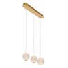 Lucide CINTRA Pendant Light LED gold, 3-light sources