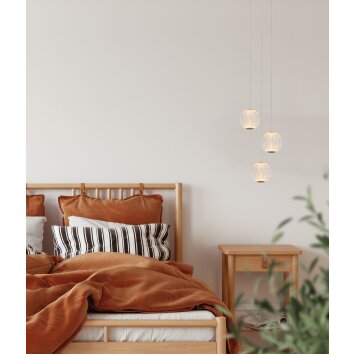 Lucide CINTRA Pendant Light LED gold, 3-light sources