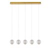 Lucide CINTRA Pendant Light LED gold, 5-light sources