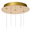 Lucide CINTRA Pendant Light LED gold, 5-light sources