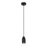 Lucide EVORA Pendant Light black, 1-light source