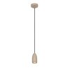 Lucide EVORA Pendant Light Taupe, 1-light source