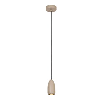 Lucide EVORA Pendant Light Taupe, 1-light source