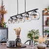Koyoto Pendant Light glass 15 cm Smoke-coloured, 5-light sources