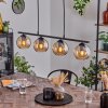 Koyoto Pendant Light glass 15 cm Amber, 4-light sources