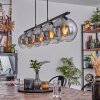 Koyoto Pendant Light glass 20 cm Smoke-coloured, 5-light sources