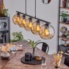 Koyoto Pendant Light glass 20 cm Amber, 5-light sources