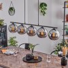 Koyoto Pendant Light glass 20 cm Smoke-coloured, 5-light sources