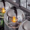 Koyoto Pendant Light glass 15 cm Smoke-coloured, 5-light sources