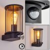 Sumalao Outdoor Wall Light black, 1-light source, Motion sensor