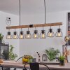 Gondo Pendant Light Ecru, 8-light sources